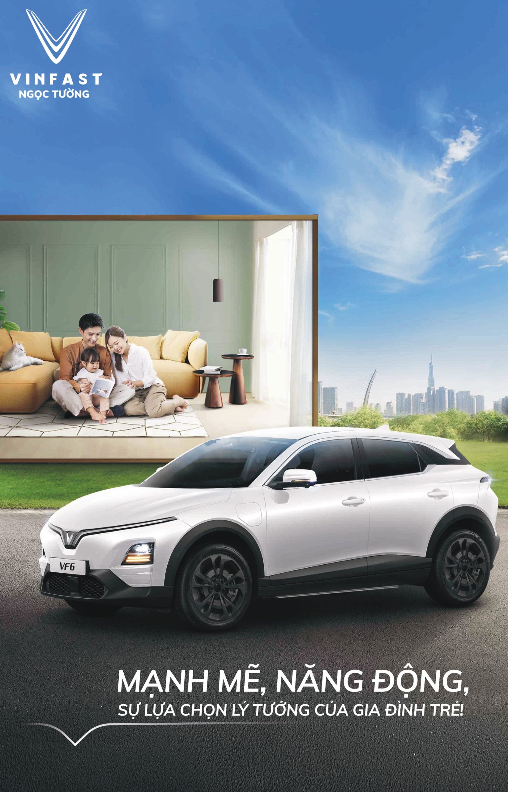 VF 6 mạnh mẽ và năng động