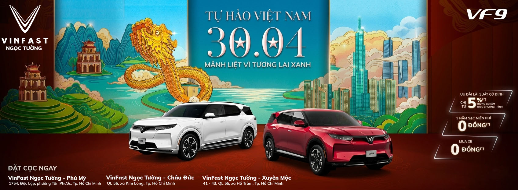 30-4 VinFast Ngọc Tường