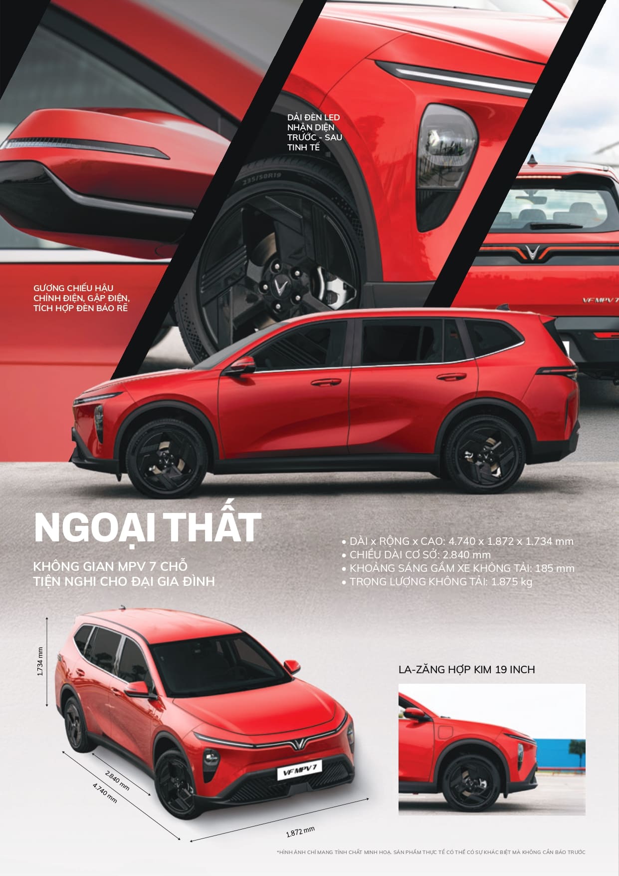 VF MPV 7 ngoại thất