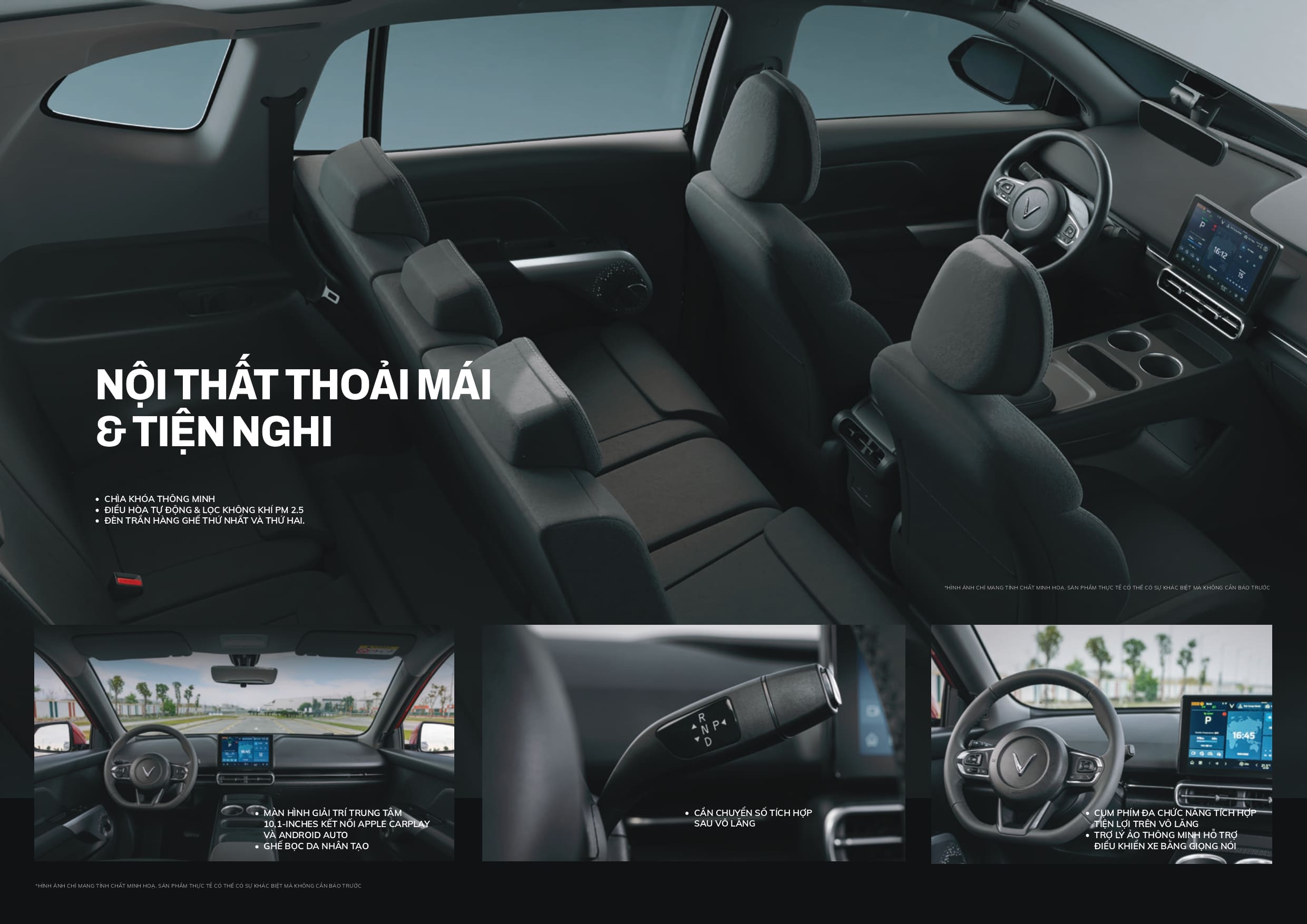 VF MPV 7 nội thất