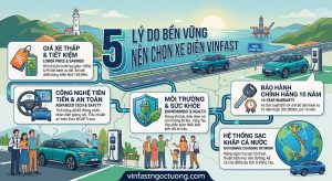Lý do nên mua xe điện VinFast tại Bà Rịa Vũng Tàu