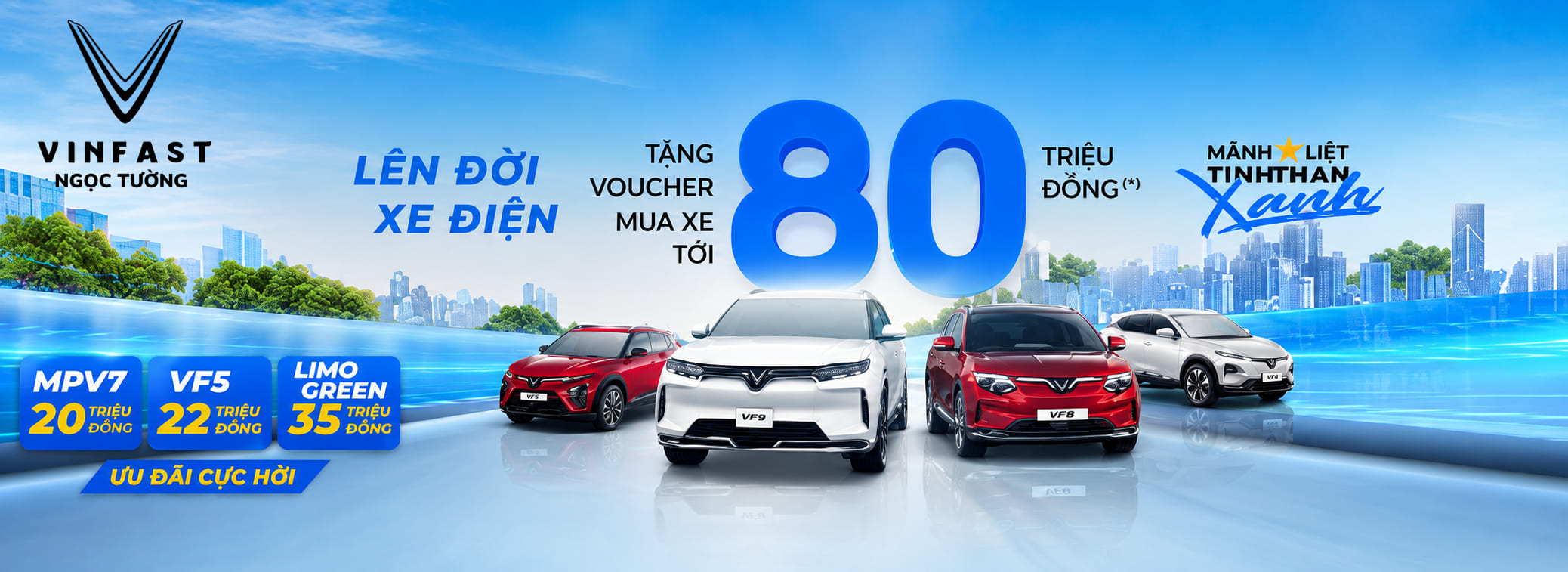 Banner VinFast Ngọc Tường