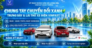 Lái thử xe điện VinFast tại Long Hải ngày 25/09