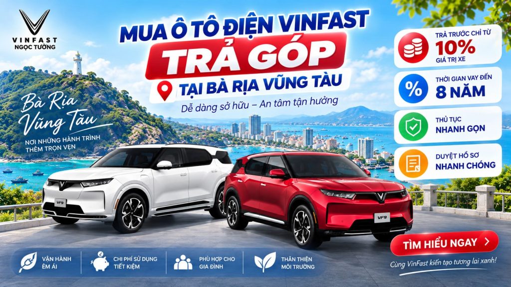 Mua ô tô điện VinFast trả góp cần thu nhập bao nhiêu?