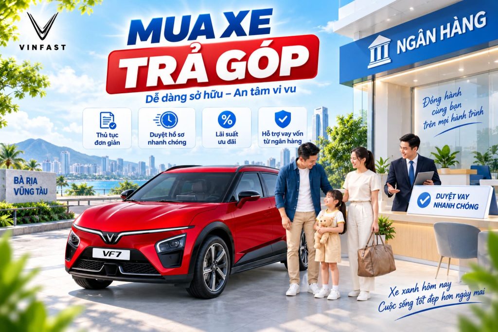 Mua ô tô điện VinFast trả góp cần thu nhập bao nhiêu?