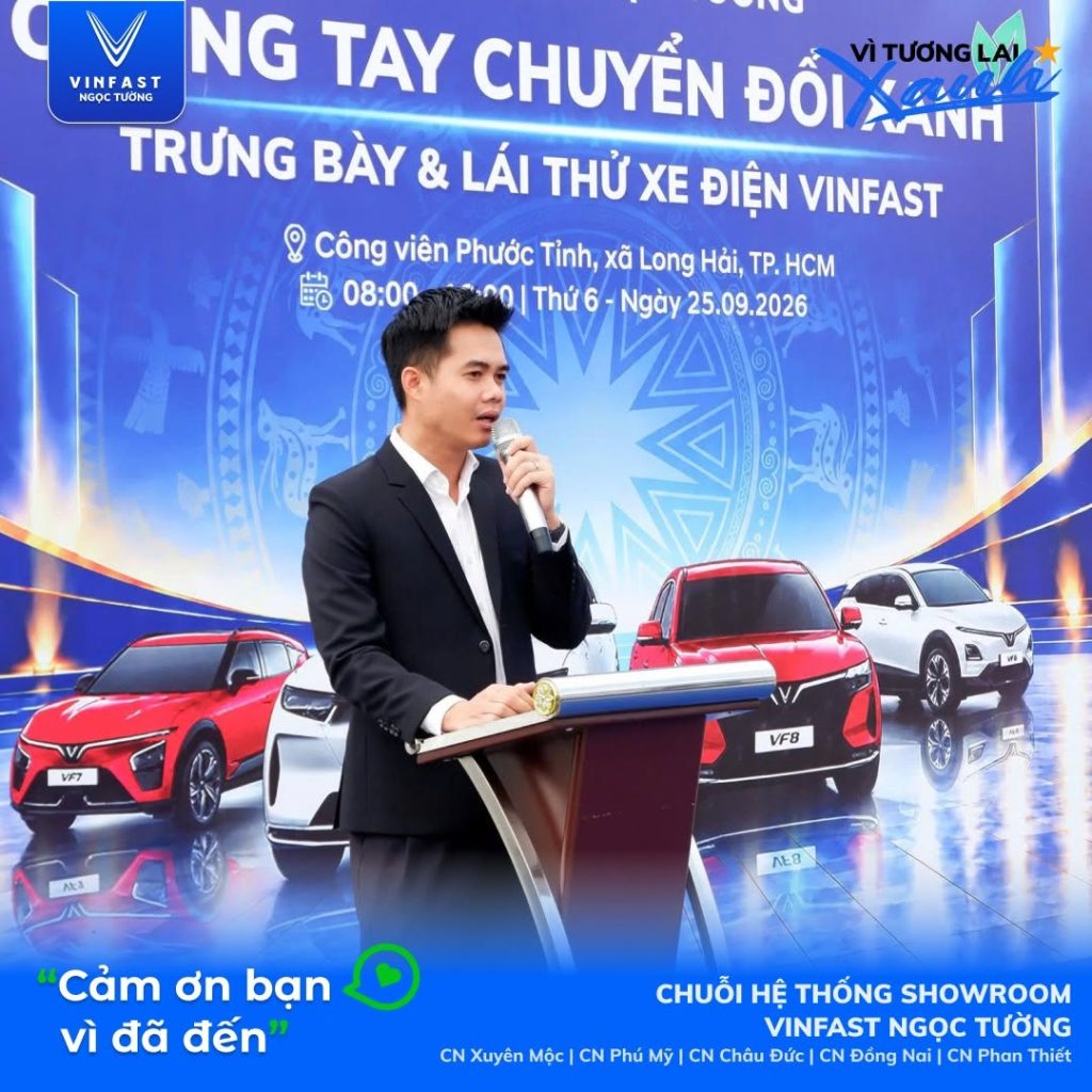 Tổng Kết Sự Kiện Lái Thử Xe Điện VinFast Tại Long Hải Ngày 25/09/2026