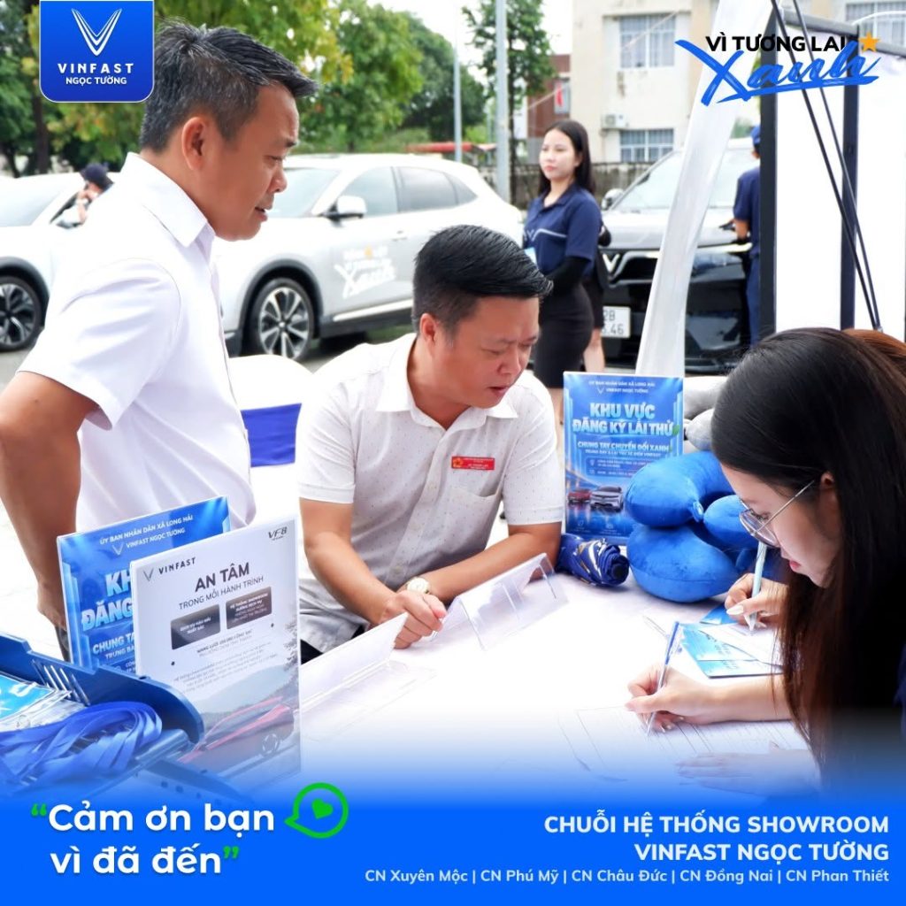Tổng Kết Sự Kiện Lái Thử Xe Điện VinFast Tại Long Hải Ngày 25/09/2026